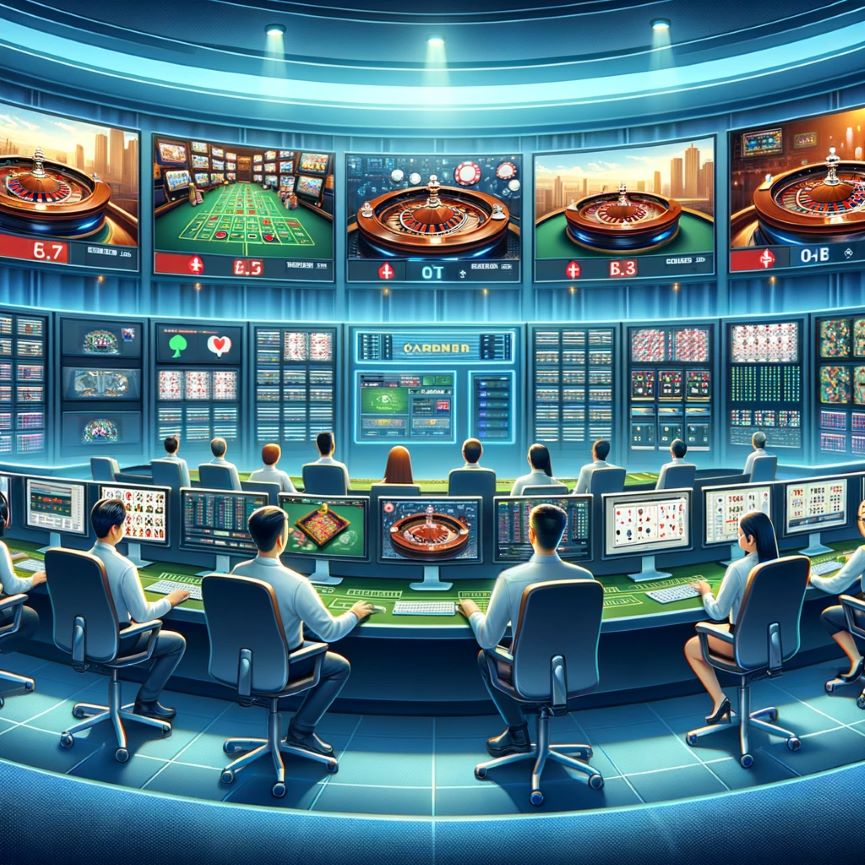 technology behind live casino